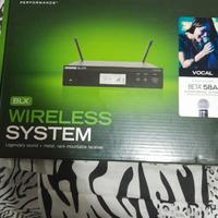 microfono wireless schure beta58