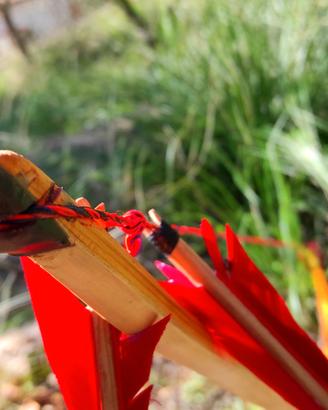 Longbow inglese in tasso