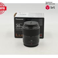 Panasonic Lumix G Macro 30 F2.8 ASPH OIS (Panasoni
