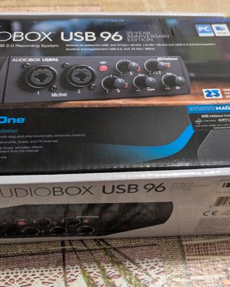 interfaccia PreSonus  audio box USB 96