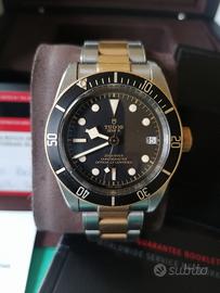 Tudor pelagos acciaio oro orologio uomo