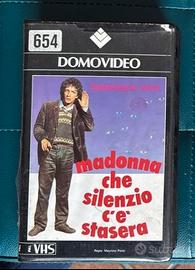 Madonna che silenzio c’è stasera vhs