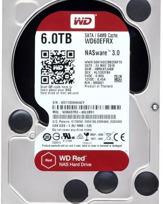 Wd red 6 tb prenotato Luigi