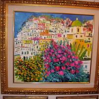 Dipinto 80x90 Olio su tela Athos Faccincani