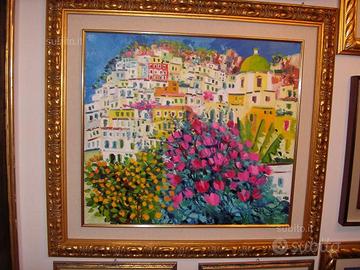 Dipinto 80x90 Olio su tela Athos Faccincani