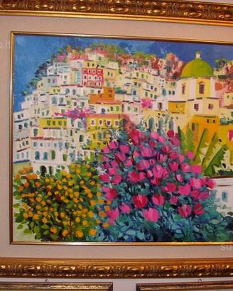 Dipinto 80x90 Olio su tela Athos Faccincani