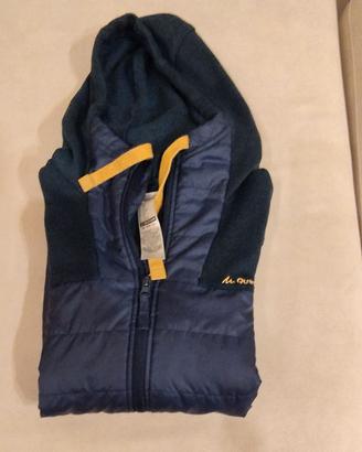 Felpa Quechua tg.L blu 