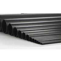 Tubo di scarico nero a saldare vari diametri