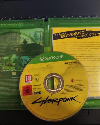 C.E.R.C.O. Cyberpunk 2077 Xbox One Disc 2 