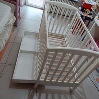 lettino Foppapedretti con materasso paracolpi