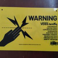 Materiale per recinto elettrico