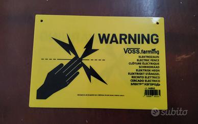 Materiale per recinto elettrico