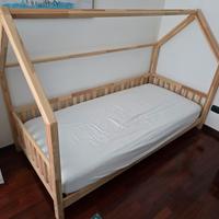 letto singolo a capanna 