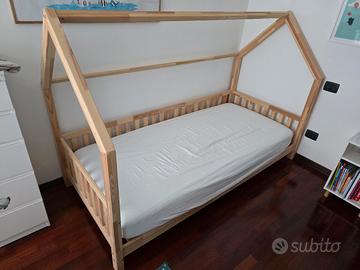 letto singolo a capanna 
