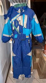 Tuta da sci bambino con cappuccio