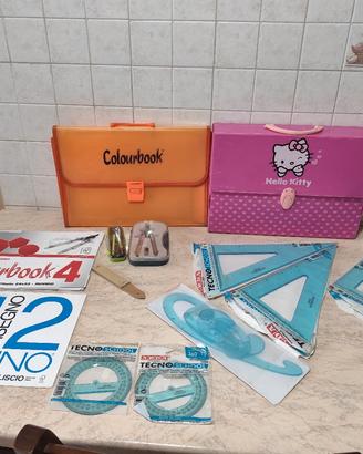 Kit completo disegno tecnico per scuola