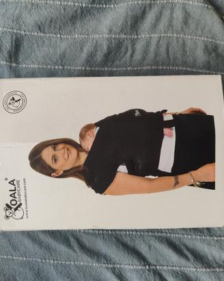 Fascia porta bebè koala baby care nera