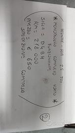 MONOBLOCCO COMPLETO HYUNDAI-KIA 2.5 TDI