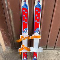 Coppia sci scarponi 70cm bambino