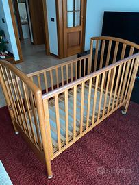 Lettino Pali Ciak legno.