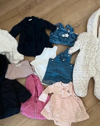 Lotto vestiti bambina 0-6 mesi | Box da 7,5 kg