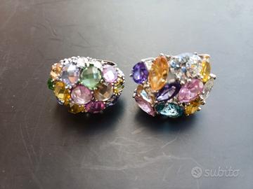 Coppia di anelli in argento 925