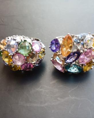 Coppia di anelli in argento 925