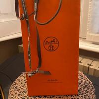 Shopper Hermès con nastrino coordinato