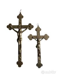 Antichi crocifissi crocifisso teschio memento mori