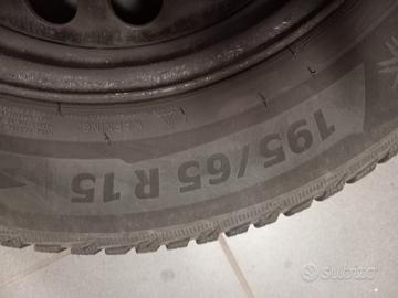 cerchi golf 7/8 con gomme invernali MICHELIN 