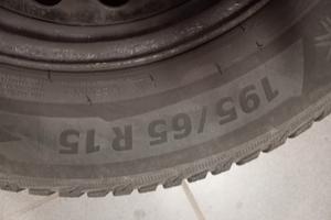 cerchi golf 7/8 con gomme invernali MICHELIN 