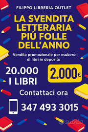 📚 20.000 LIBRI A SOLO 2.000 €!