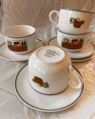 4 tazze caffèlatte VILLEROY & BOCH NAIF