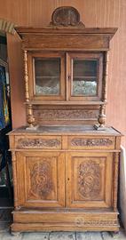 Mobile credenza in legno ciliegio fine 1800 PERMUT