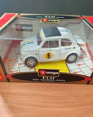 Fiat 500 Abarth Donati 1965 1/16 Bburago Gold Coll