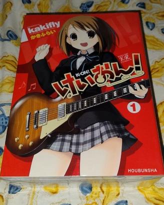 K-on manga Japanese complete 1-6
