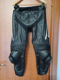 Pantaloni moto in pelle