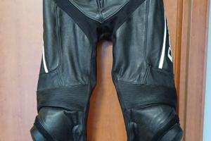 Pantaloni moto in pelle