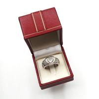 Anello Argento a Cuore