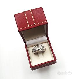 Anello Argento a Cuore