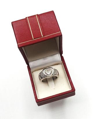Anello Argento a Cuore