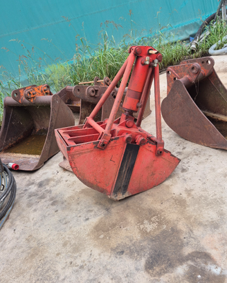 Benna mordente pala per escavatore