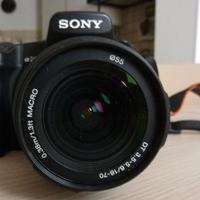 Sony Alpha 200 DSLR- obiettivo 3.5-5.6/18-70