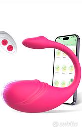 Vibratore Donna Bluetooth con Telecomando