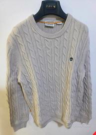 maglione Timberland a trecce lana
