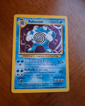 Poliwrath 13/102 Card Pokemon Set Base 2000