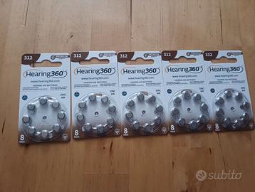 batterie per apparecchi acustici