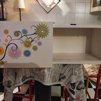 Coppia di mobiletti per cambio arredamento 