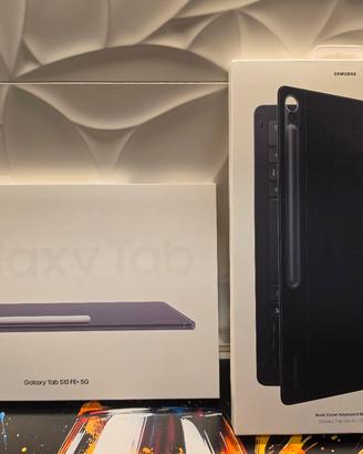 Samsung Tab S10 FE+ 5G + Book Cover Tastiera