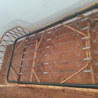 letto singolo in vimini